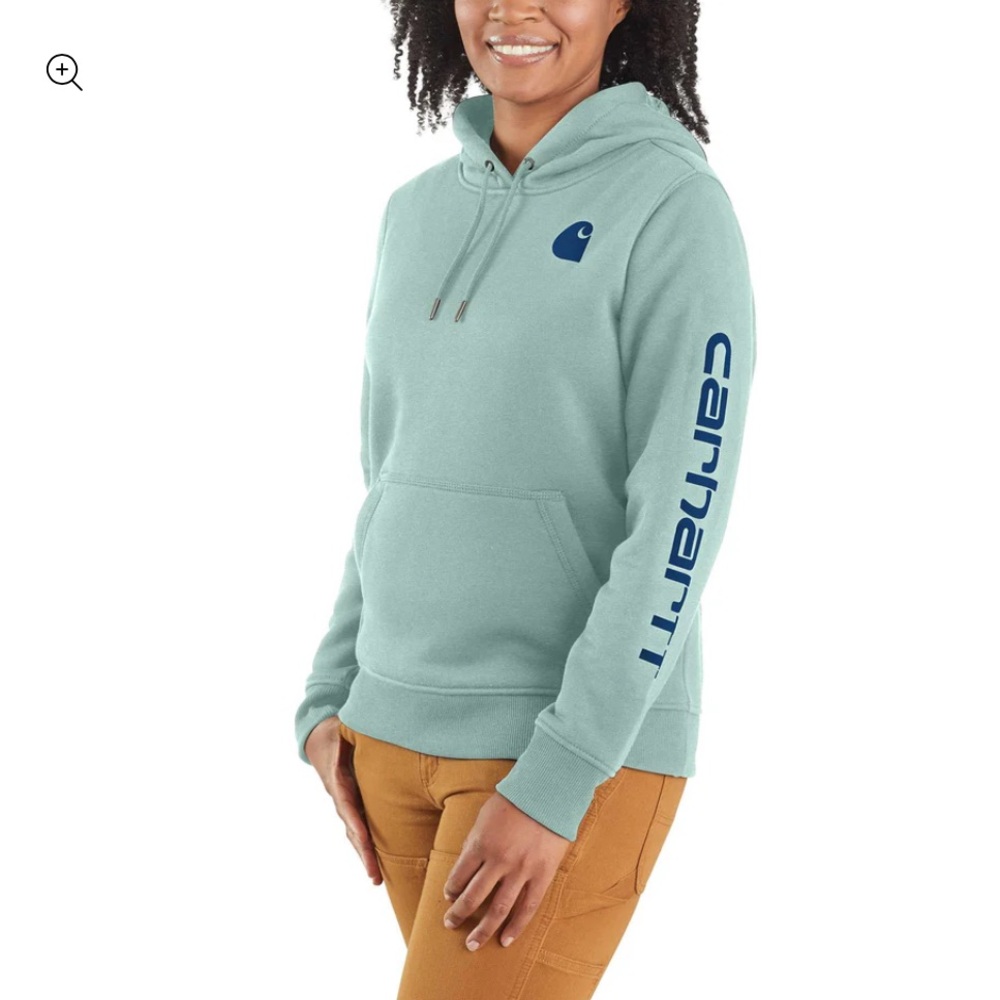 Women’s relaxed fit carhartt hoodie sweatshirt
